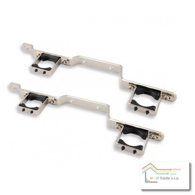 Držiak rozdeľovačov kovový,set,TIEMME 3/4"-1"-5/4"